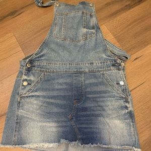 American Eagle Jean Skirt Overall